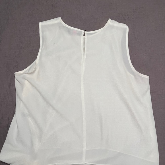 VINCE CAMUTO Women's Textured Tie-front Blouse Shirt Top - Picture 3 of 5